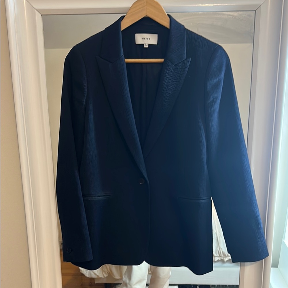Reiss Women's Navy Blazer